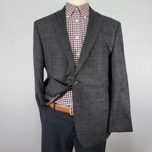 Daniel Cremiux Cooper SPJ Men's Sport Coat Blazer Two Button Flannel‎ Wool 44S